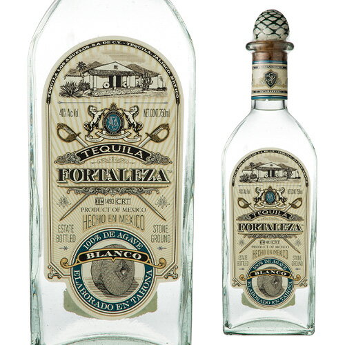 【全品P3倍 5/18限定 父の日 早割】アブエロス フォルタレサ ブランコ 750ml 40度 テキーラ メキシコ Fortaleza Tequila Blanco 長S