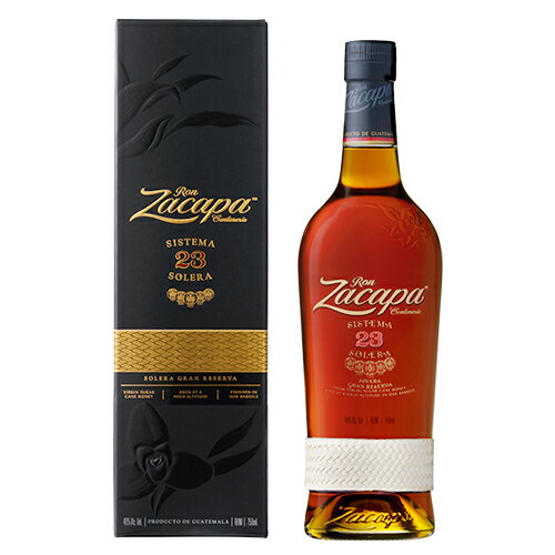 【P3倍】ロン サカパ センテナリオ 23 正規品 箱付き 40度 750ml ラム RUM ラム酒 ロンサカパ Ron Zacapa スピリッツ 贈答品 八幡【誰でもP3倍は 6/4 20:00 ～ 6/11 1:59まで】