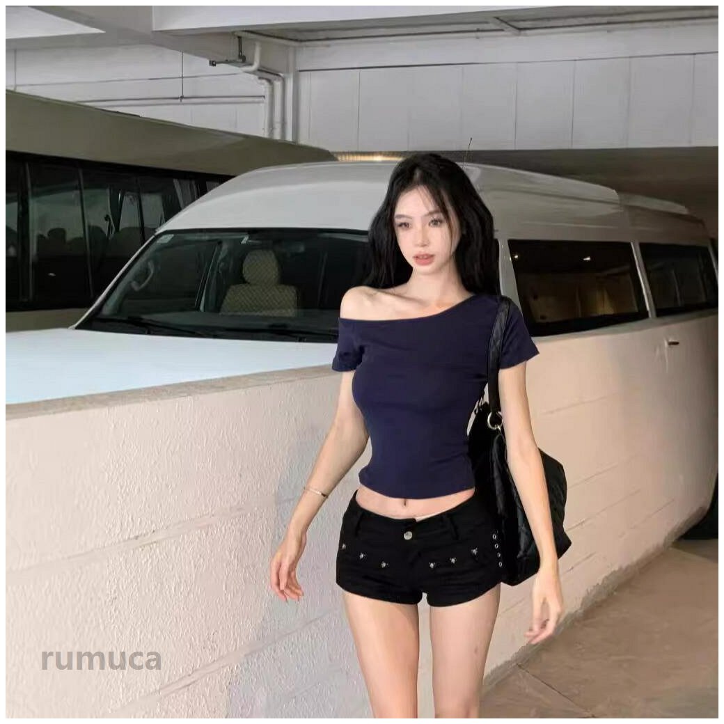 乐天商城 - Tシャツ レディース マー レディース 半袖トップス 5分袖 Tシャツ 春 夏 ヨガウェア フィットネス スポーツ おしゃれ 可愛い 夏 薄手 シンプル tシャツ