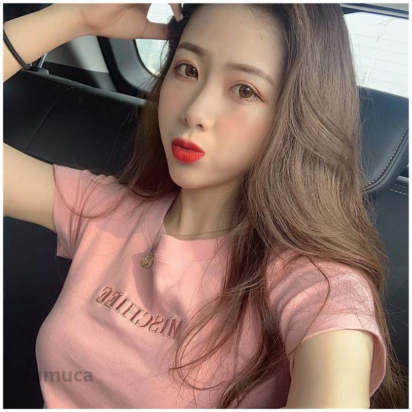 乐天商城 - Tシャツ レディース サマー レディース 着痩せ 可愛い お洒落 半袖 トップス tシャツ ゆったり 体型カバー 春 夏 秋tシャツ きれいめ おしゃれ
