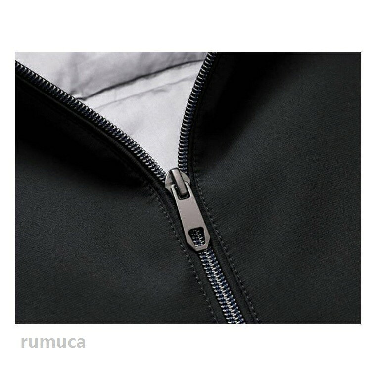 Rumucaのダウン90％ ステンカラー ダウンコート 3way ダウンベストライナー付き！ メンズ アウター ビジネスコート 防寒 冬コート ジャケット ミドル｜アングル3
