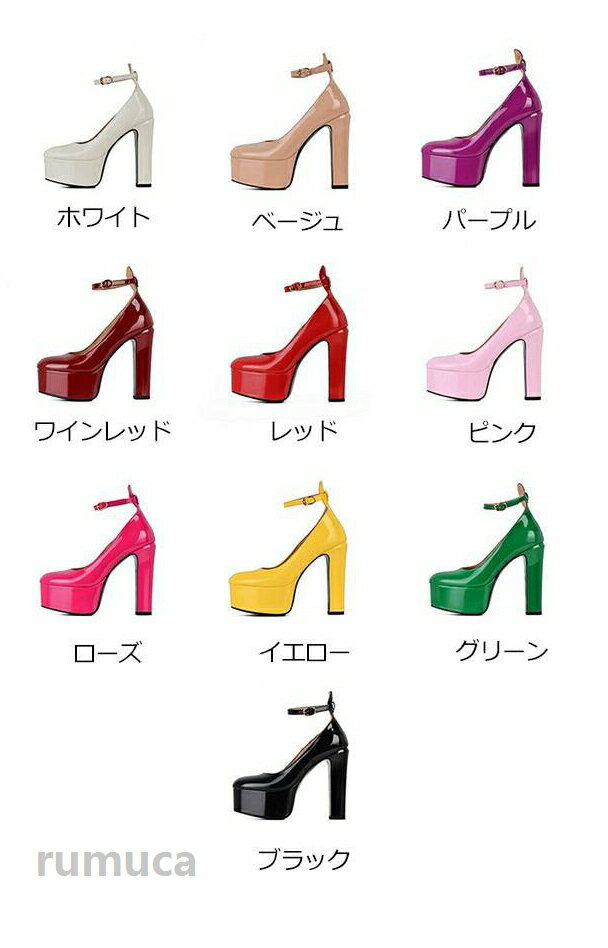 ロリータ 厚底 ロリィタパンプス ゴスロリ お...の紹介画像2