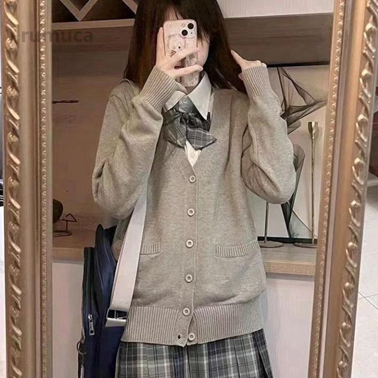 レディース 制服 長袖 Vネック スクールセーター 女子 大きいサイズ かわいい 学生...