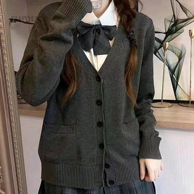 レディース 制服 長袖 Vネック スクールセーター 女子 大きいサイズ かわいい 学生...