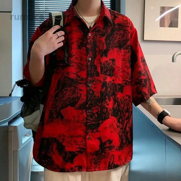 大きいサ 韓国 衣装 オーバーサイズ 半袖シャ...の紹介画像2