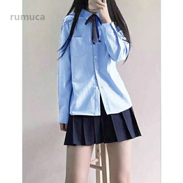 ガールズ スクールワイシャツ 仕事 大人 小学生 女子中学生 女子高生 秋服 秋 春服...