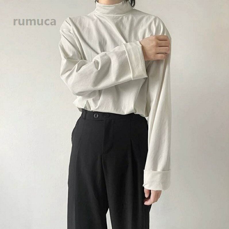 乐天商城 - 長袖 タートルネック かわいい 大人可愛い きれいめ シンプル カジュアル 上品 おしゃれ こなれ感 ラフ 個性的 クー