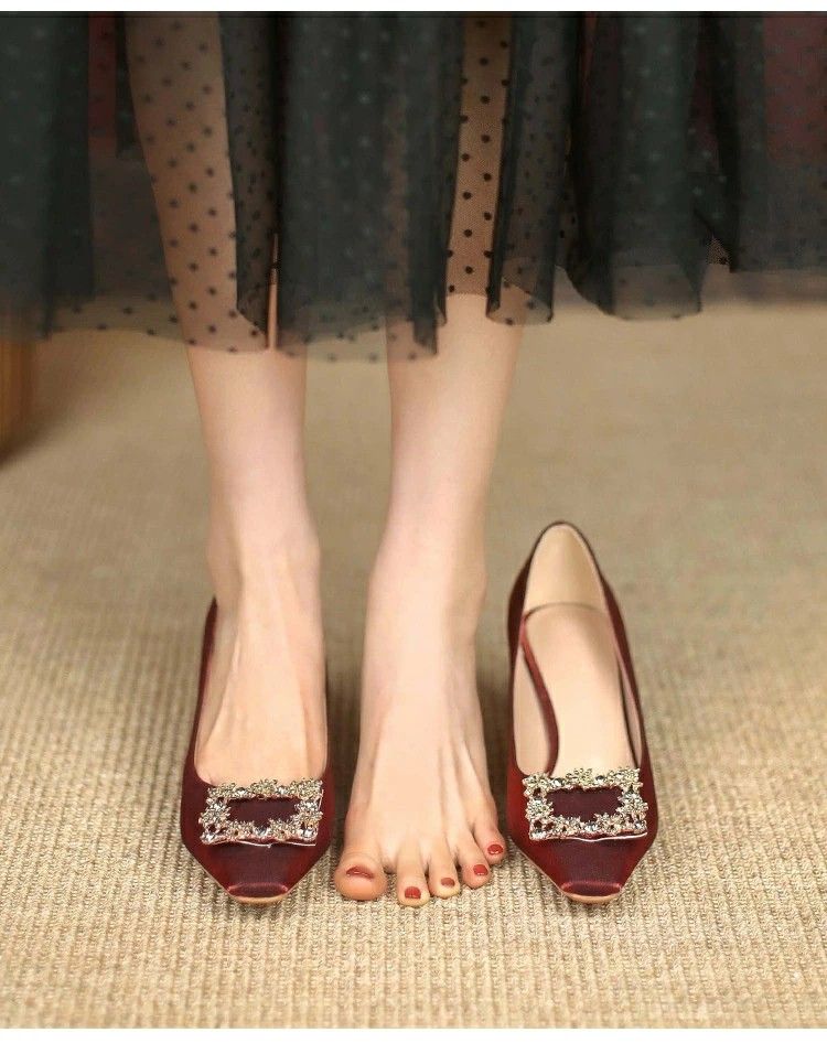 パンプス ポインテッドトゥ 痛くない heel 6.5cm フォーマル レディース オフィス ...