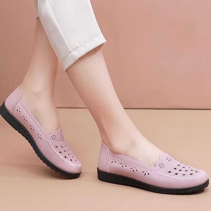 介護シ 滑り止め 痛くならない 履きやすい 快適 軽量 抗菌防臭 婦人靴 カジュアル 外履き 幅広 夏 レディース シニアシューズ 靴 rumuca-10014806 Rumuca サンプル画像3