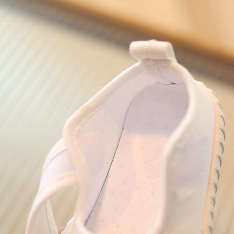 Rumucaのうわぐつ ヒョウ柄 上履き 黒 軽量 幅広 キッズ 白 うわばき こども スリッポン 女の子 子供靴 小学生 男の子 室内履き 保育園｜アングル3