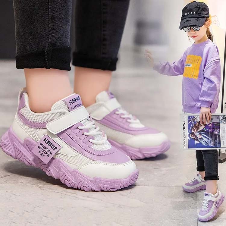 Rumucaの靴 メッシュ 子供 ランニングシューズ PU防水 子供靴 運動靴 男の子 シューズ 夏 女の子 スニーカー キッズシューズ キッズ 厚底｜アングル2