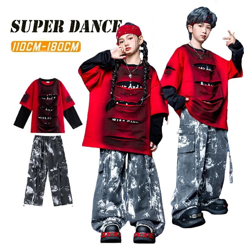 キッズダンス衣装 トップス タイダイ カーゴパンツ 重ね着風 ヒップホップ ダンス 衣装 子供服 キッズ ダンスウェア カジュ キッズダンス衣装 tシャツ ヒップホップ カーゴパンツ ヒップホメーカー希望小売価格はメーカーカタログに基づいて掲載しています