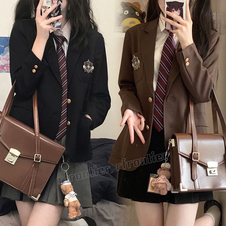 樂天商城 - なんちゃって制服 卒業式 スーツ 女の子 韓国 制服 ブレザー 高校生 入学式 スーツ 女子 中学生 小学生 フォーマルスーツ 大きい