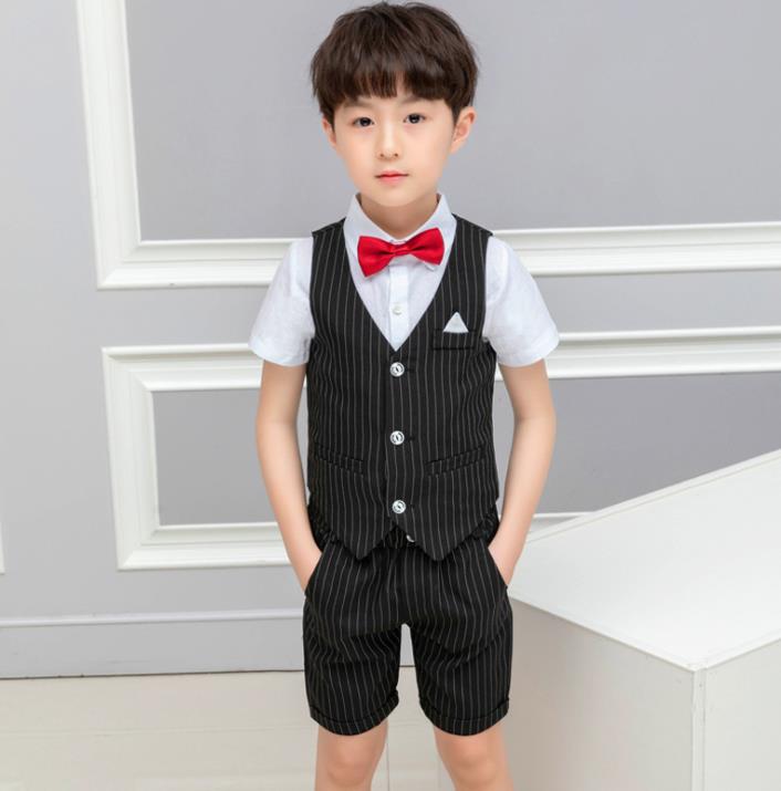 Top & Bottom Sets - フォーマ 子供服 カジュアル 子供スーツ 卒業式 フォーマル スーツ 入学・入園スーツ 男の子 ベストスーツ 2点セット スーツ