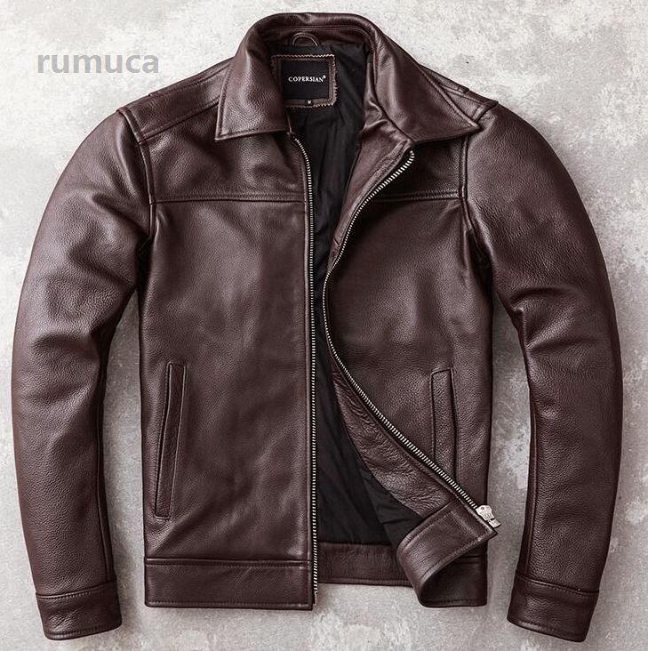Rakuten - 男子ライダース 牛革 男性ライダース メンズジャケット 本革 革ジャンメンズ アウターショートコートブルゾン レザージャケット