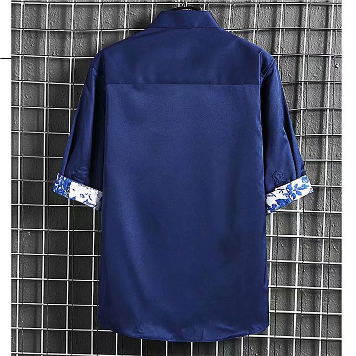 カーディガン 七分袖 シャツ メンズ 夏用 薄手 ひんやり 冷感 涼しい シャツ 七分袖シャツ 速乾 通気性 UVカット 軽量 2