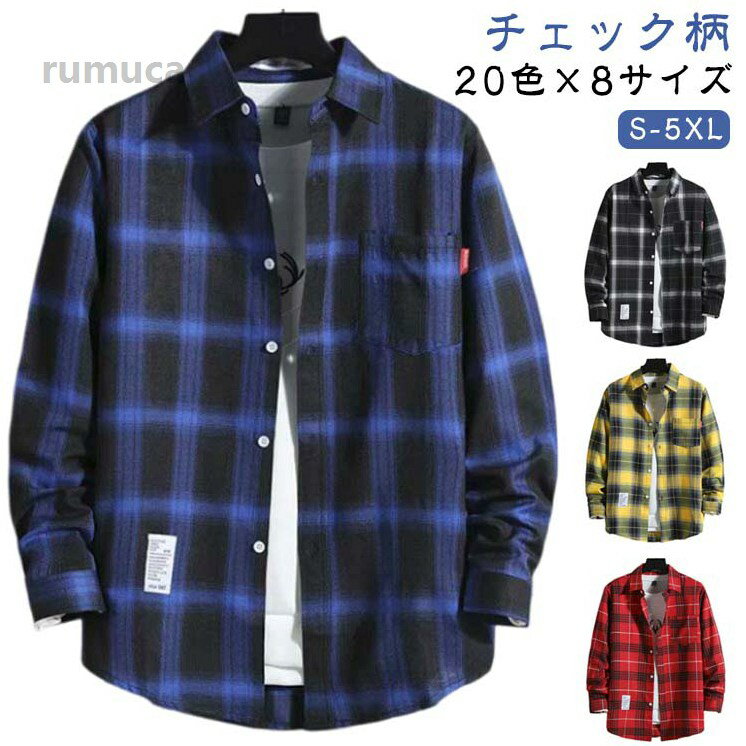 SINACOVA GOLF - メンズ シャツ 長袖 シャツ ジャケット グリーン 春 メンズ チェックシャツ 定番 長袖 春 長袖シャツ 大きいサイズ カジュアル
