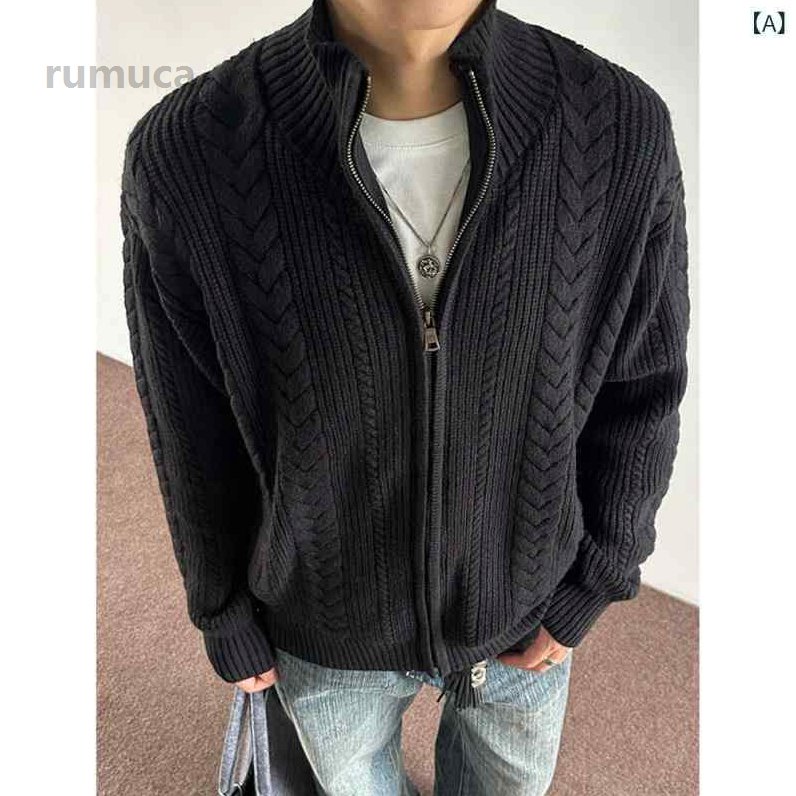 ファッション 春夏 秋冬 かっこいい オシャレ モテ 男性用 紳士服 服 韓国 シンプル 大人 メンズ用 アメリカン ケーブ
