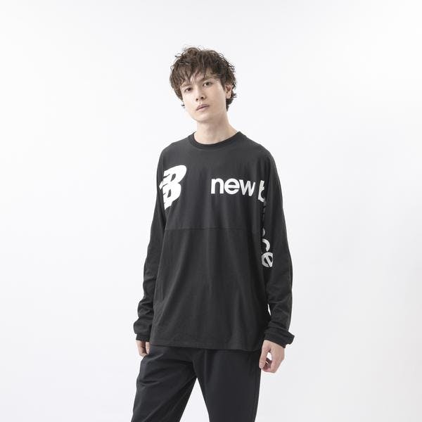 ニューバランス newbalance JMTP0239BK メンズ ロングスリーブTシャツ KZ 【ジョギング マラソン スポーツウエア ランニング トレーニング Tシャツ 半袖 ロムスポーツ ROM】