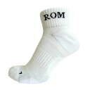 【ロムスポーツオリジナル レーシングラン アーチサポート付きソックス 2足セット ROM-0022A ROM】 レディース22cm〜25cm メンズ25cm〜2...