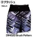 ダブルスリー double3 マルチポケットランニングパンツ DW4520BURA インナー付き スマホ収納 ウエストポーチ一体型 男女兼用 メンズ レディース