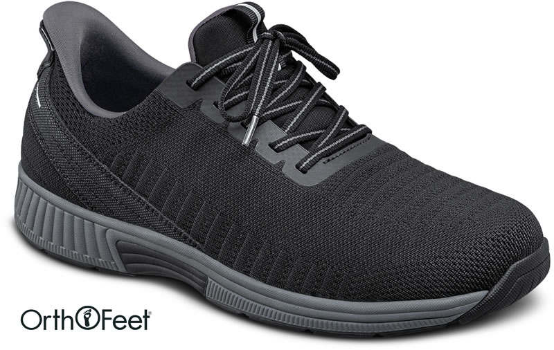 お取り寄せ商品 Orthofeet（オーソフィート） ウォーキングシューズ OF20011M 2E相当 幅広 ハンズフリーシューズ メンズ 男性用 通勤 旅行 スニーカー 靴 ギフト プレゼント