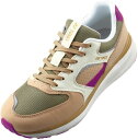 ヨネックス(YONEX) パワークッション SHW123-315 ベージュ/ピンク 撥水 3.5E レディース ウォーキングシューズ 女性用 通勤 旅行 スニー...