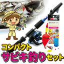 【送料無料】ルナヒサノ サビキ釣りコンパクトセット ファミリーフィッシング 初心者 子供 アジ サバ イワシ