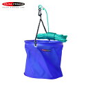 【送料無料】ルナヒサノ EVA水汲み反転バケツ 21cm ロープ付