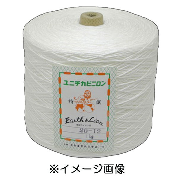 ビニロン撚糸1kg巻(クレモナ撚糸) 20/18(6号) 10本セット 愛和産業