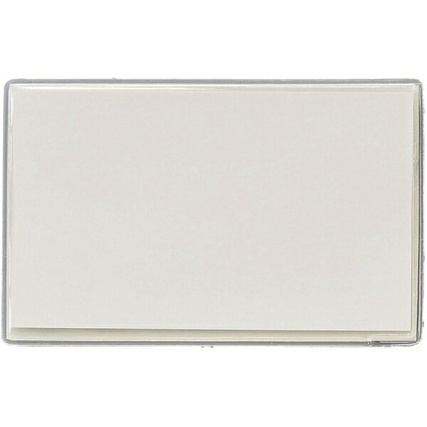 樂天商城 - ソフトカードケース（裏面テープ付） クリア 62×97mm 10枚組 305142　日本緑十字