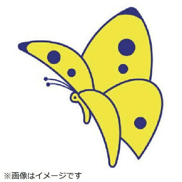 樂天商城 - ジョイシール 蝶 黄 PVCステッカー 230×205 913-04 ユニット