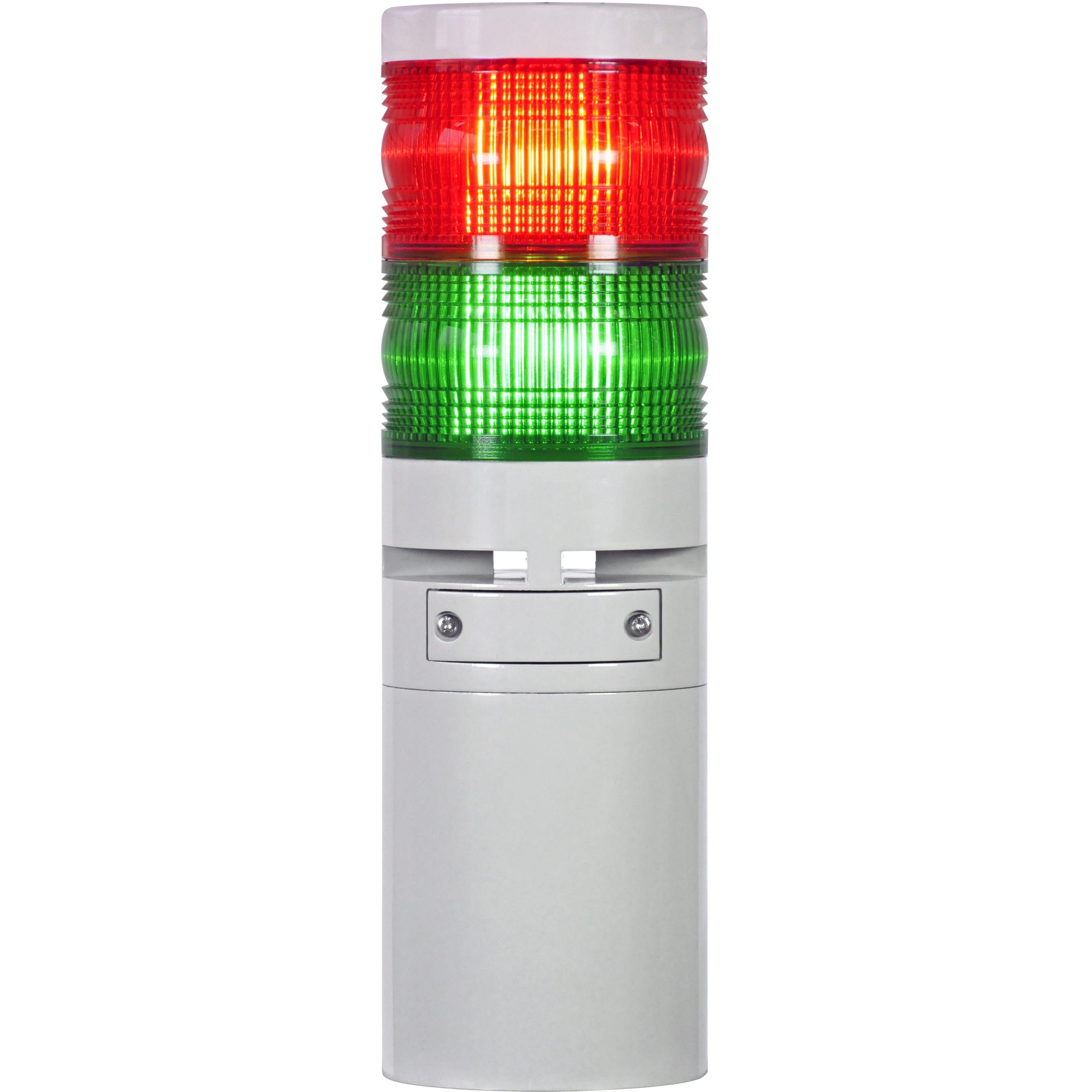 樂天商城 - LED積層灯 屋内用 2段 赤緑 DC24V 4.4W VT10K-D24E2 日恵製作所