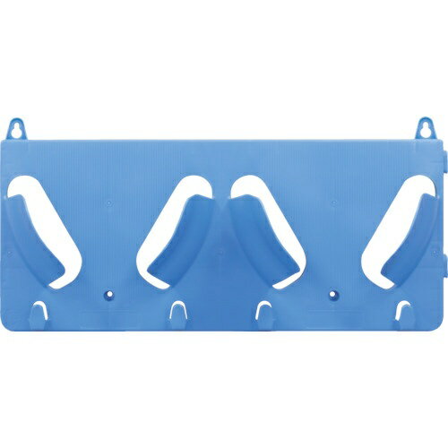 樂天商城 - タニザワ ヘルメットラック エコラック 6個掛け用（ブルー） 820N 谷沢製作所