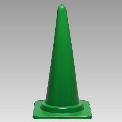 樂天商城 - ユニット レインボーコーン（緑）カラーコーン 385-16A
