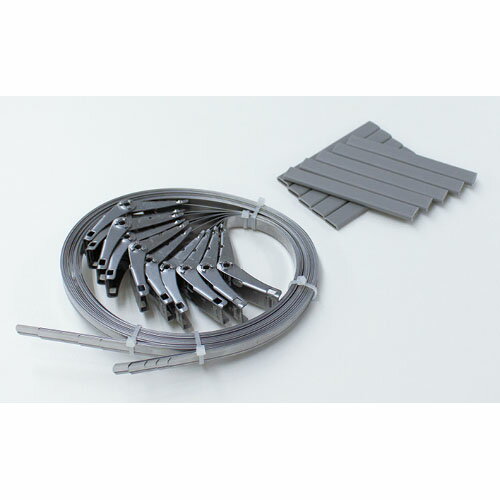 樂天商城 - ユニット UNIT SUS製バンド 10本1組 保護カバー付 395-82