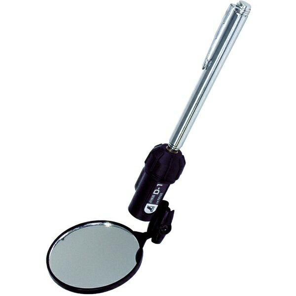 シンワ測定 点検鏡D-1 丸型 直径60mmライト付 74155