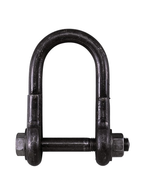 【特長】 ●連結用シャックルです。 ※吊り具には使用しないでください 呼び：16 B：80mm L：150mm d1：16mm ねじ径：W5/8 重量：1.3kg ※北海道・沖縄・離島へのお届けは別途送料が発生します。事前にご連絡ください。