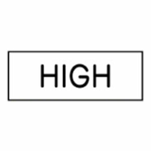 樂天商城 - HIGH　機器名表示サイン(彫刻)　　機器141