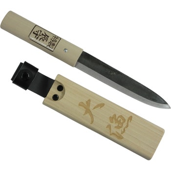 辰守間切り包丁(木製ケース付)　間切：約260　135mm(片刃) 愛和産業