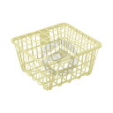 サンコー 三甲 竹の子篭 F型(本体、フタセット) クリーム 102000-01