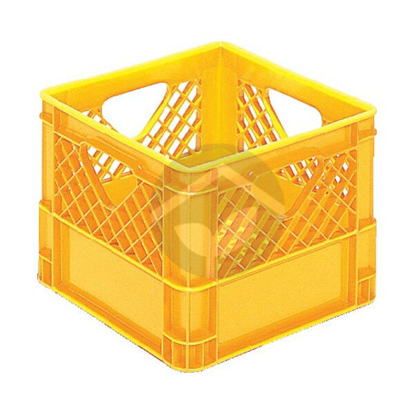 外寸：340×340×270mm 内寸：309×309×255mm 有効内寸：305×305×245mm 圧縮荷重：16.17kN(1650kgf) 材質：PE 底面形状：格子網目 ※注意※ 本商品は法人様宛限定となりますので配送先の屋号(会社名や団体名)の記載をお願い致します。 また個人様宛の場合は配送会社営業所止めにて対応させていただきます。ご注文の際備考欄に「営業所止め希望」とご記載ください。