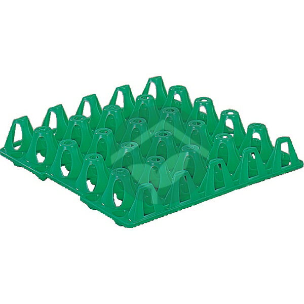 サンコー 三甲 鶏卵資材 20-3システム エッグトレー20-3 グリーン 400803