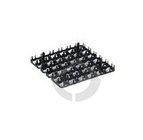 サンコー 三甲 鶏卵資材 30システム エッグトレー36F ブラック 400902