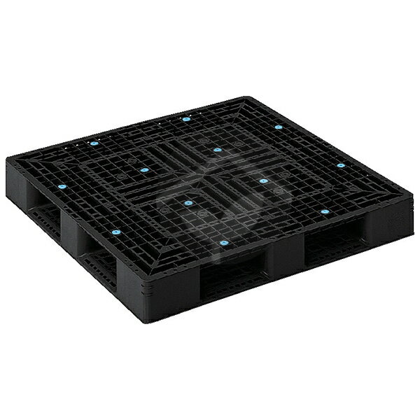 Work Supplies - サンコー 三甲 パレット(片面使用型) ブラック D4-1212-2(リサイクルパレット) 814436