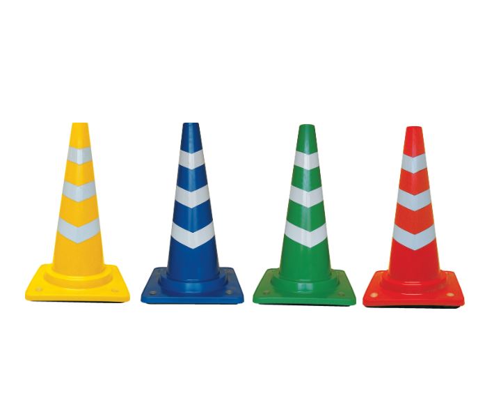 外寸：385×385×668mm 材質：LDPE 8Y0104：ブルー/ホワイト 8Y0105：イエロー/ホワイト 8Y0109：レッド/ホワイト 8Y0107：グリーン/ホワイト　