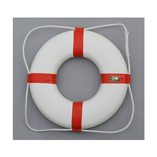 質量：約650g 浮力：約10.5kg 外径：500mm 内径：230mm 厚さ：72mm 形状：布+ペイント ※インテリア用