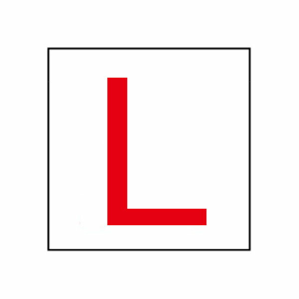 樂天商城 - 通り芯標識　11　硬質樹脂製　450×450　LP(小)