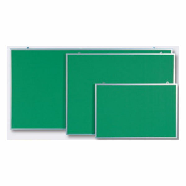 掲示ボード スポンジシート張り掲示ボード グリーン 900×1800 B-880 つくし工房