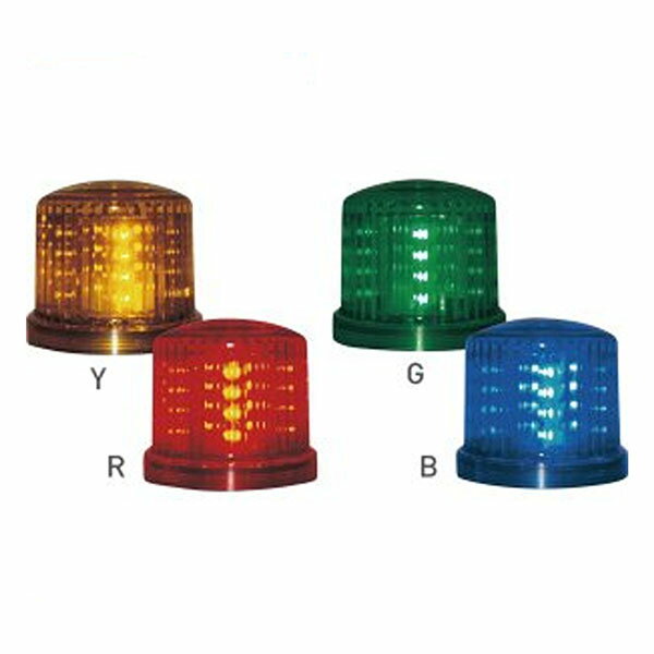 LED電池式回転灯　LKB型　φ125　LKB-4